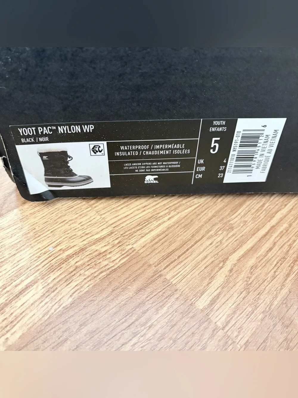 Sorel Yoot Pac Waterproof Snow Boot